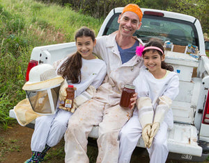 Family owned big island honey producer, Hawaiian Rainbow Bees.