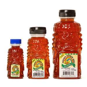 Macadamia Hawaiian Honey Tiki Bottles (Starting from)